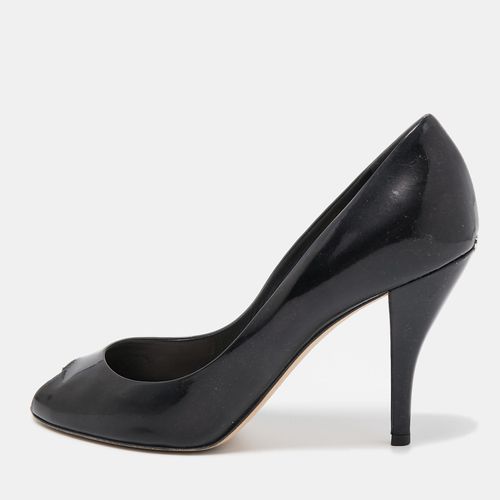 Dior Black Patent Miss Dior Peep Toe Pumps Size 38 - Dior - Modalova