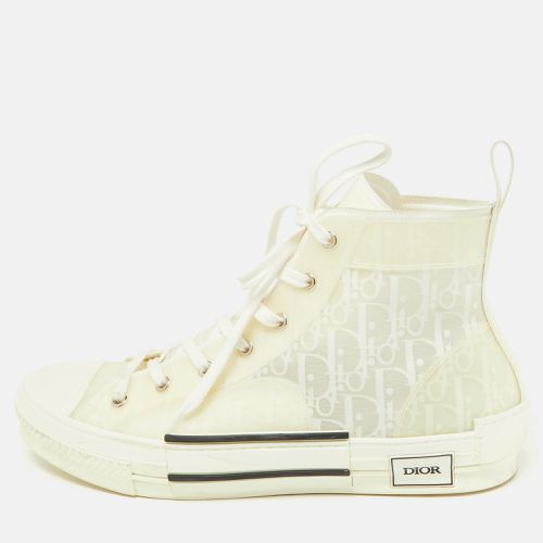 Dior White Mesh and Rubber B23 High Top Sneakers Size 45 - Dior - Modalova