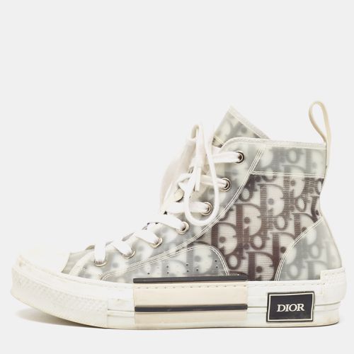 Dior Grey PVC and Mesh B23 High Top Sneakers Size 37.5 - Dior - Modalova