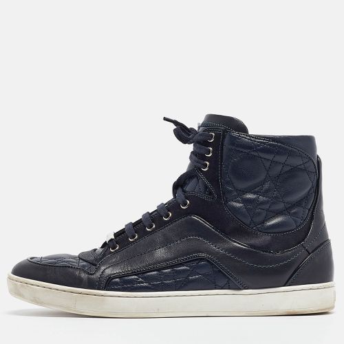 Cannage Leather High Top Sneakers Size 37 - Dior - Modalova