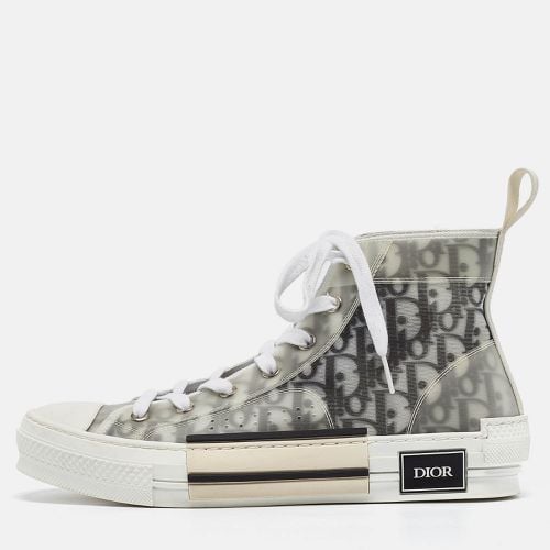 Dior Grey/White PVC and Mesh B23 High Top Sneakers Size 41 - Dior - Modalova