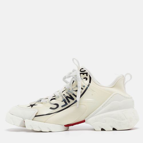 Dior Off White Union Print Neoprene and Rubber D-Connect Sneakers Size 38.5 - Dior - Modalova