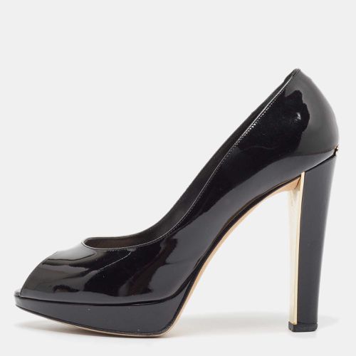 Dior Black Patent Miss Dior Peep Toe Pumps Size 38 - Dior - Modalova