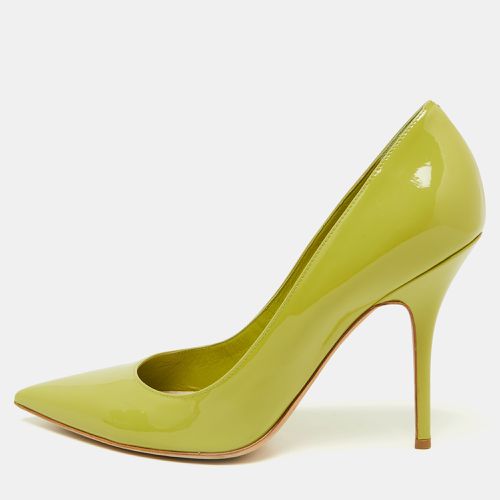 Dior Green Patent Leather Cherie Pumps Size 41 - Dior - Modalova