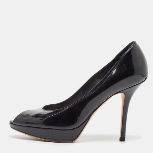 Dior Black Patent Leather Miss Dior Pumps Size 37.5 - Dior - Modalova