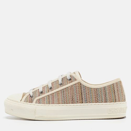 Dior Multicolor Canvas Walk'n'Dior Lace Up Sneakers Size 38 - Dior - Modalova