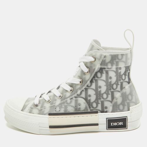 Dior Grey Mesh and PVC B23 High Top Sneakers Size 36.5 - Dior - Modalova