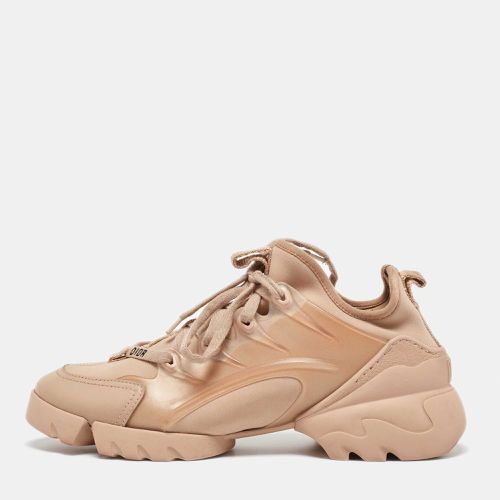 Dior Beige PVC and Neoprene D-Connect Sneakers Size 37.5 - Dior - Modalova