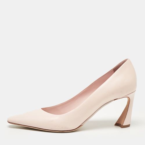 Dior Pink Leather Square Toe Pumps Size 39.5 - Dior - Modalova