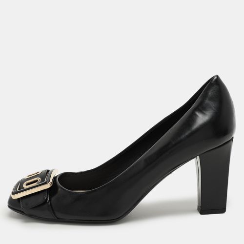 Dior Black Leather Buckle Embellished Pumps Size 37.5 - Dior - Modalova