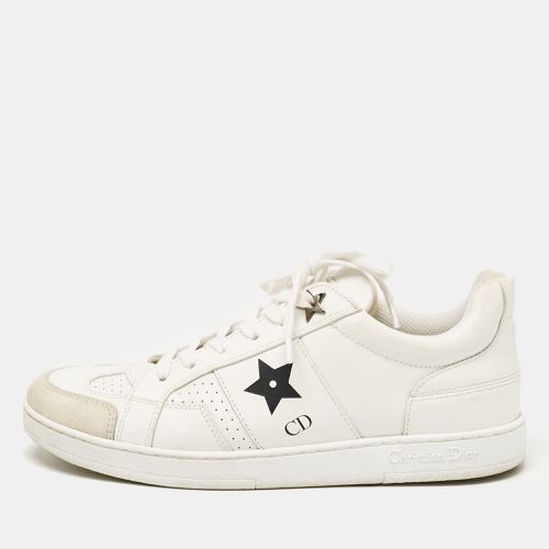 Dior White Suede and Leather Star Lace Up Sneakers Size 35 - Dior - Modalova