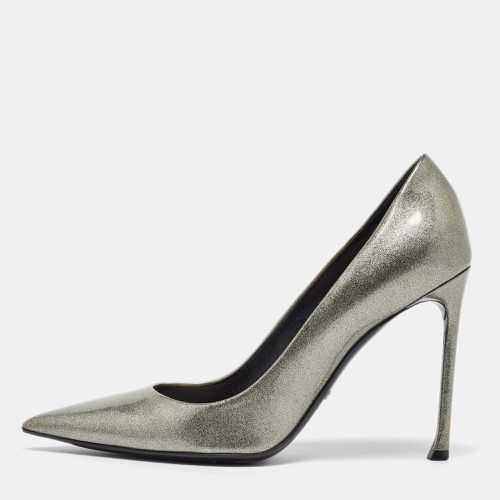 Dior Silver Patent Leather Pointed Toe Pumps Size 40 - Dior - Modalova