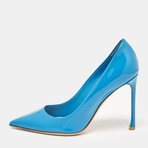 Dior Blue Patent Leather Pointed Toe Pumps Size 37 - Dior - Modalova