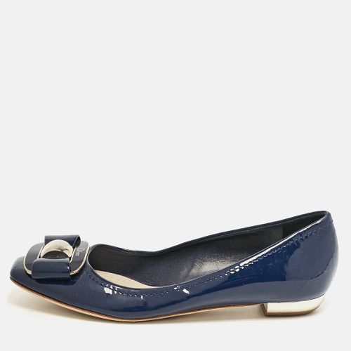 Dior Blue Patent Leather Ballet Flats Size 35.5 - Dior - Modalova