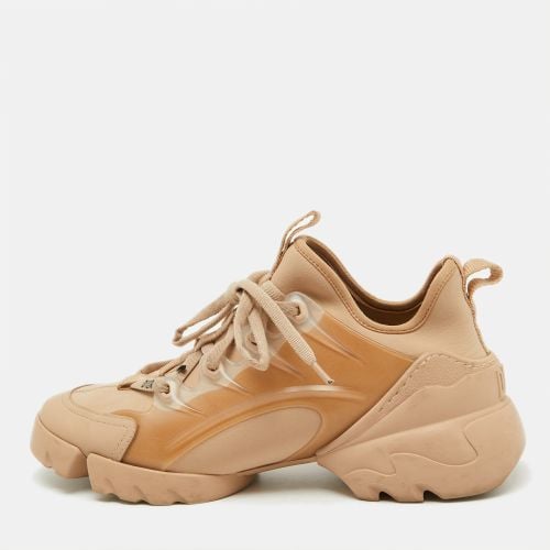 Dior Beige Neoprene and Rubber D-Connect Low Top Sneakers Size 38.5 - Dior - Modalova