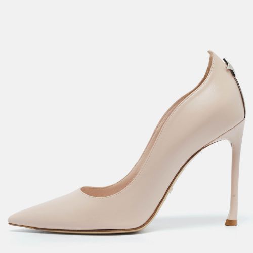 Dior Beige Leather Pointed-Toe Pumps Size 37.5 - Dior - Modalova