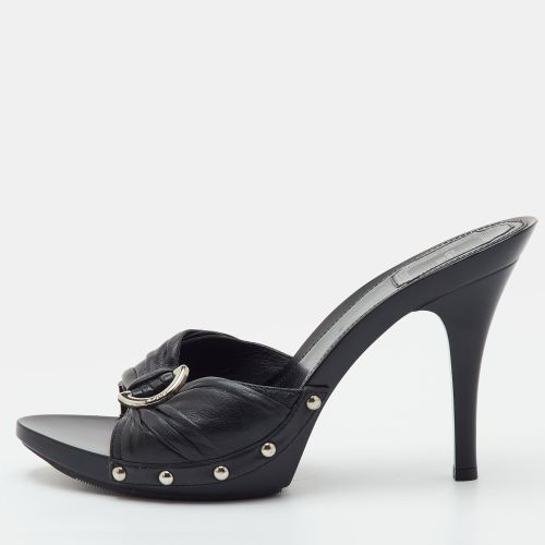Size 39 Leather Platform Clogs - Dior - Modalova