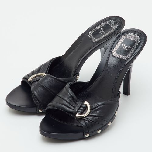 Size 39 Leather Platform Clogs - Dior - Modalova