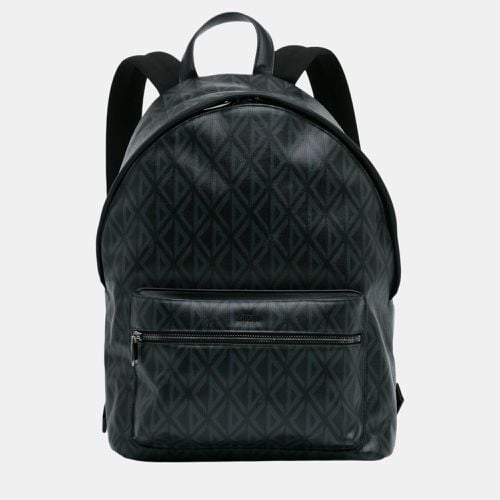 Dior Black CD Diamond Rider Zipped Backpack - Dior - Modalova