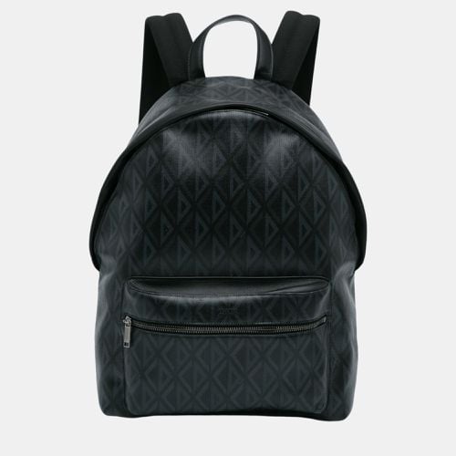 Dior Black CD Diamond Rider Zipped Backpack - Dior - Modalova