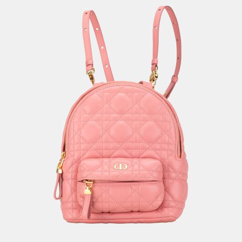 Dior Pink Mini Cannage Dioramour Backpack - Dior - Modalova