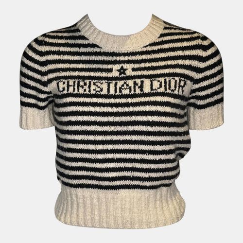 Christian Dior Mariniere Short-Sleeved Sweater - Dior - Modalova