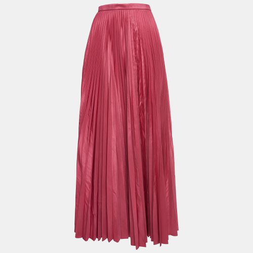 Dior Rose Pink Silk Plisse Midi Skirt M - Dior - Modalova