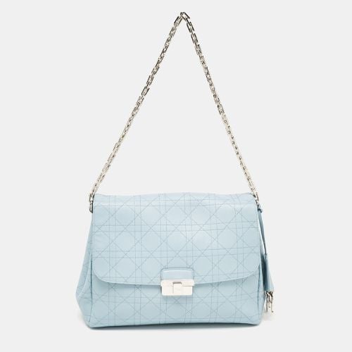 Dior Light Blue Cannage Leather Diorling Shoulder Bag - Dior - Modalova