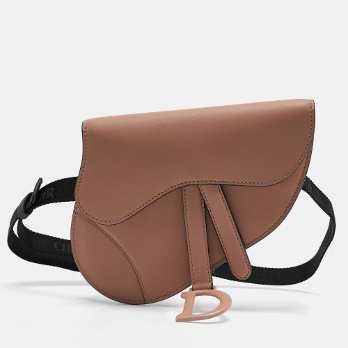 Dior Beige Ultra Matte Leather Saddle Convertible Belt Bag - Dior - Modalova