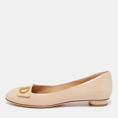 Dior Beige Patent Leather C'est Ballet Flats Size 40 - Dior - Modalova