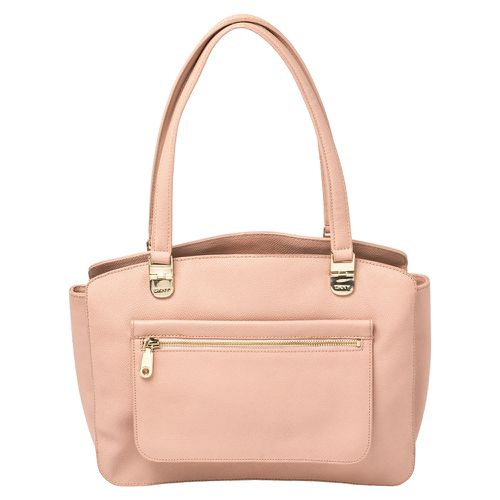 DKNY Pink Grained Leather Tote - Dkny - Modalova