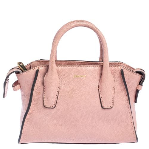 DKNY Pink Leather Chelsea Satchel - Dkny - Modalova