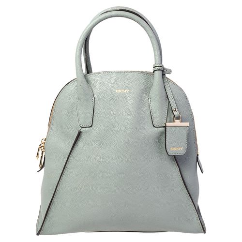 DKNY Powder Blue Leather Dome Satchel - Dkny - Modalova