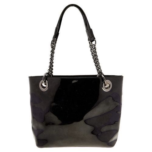 DKNY Black PVC Chain Handle Tote - Dkny - Modalova