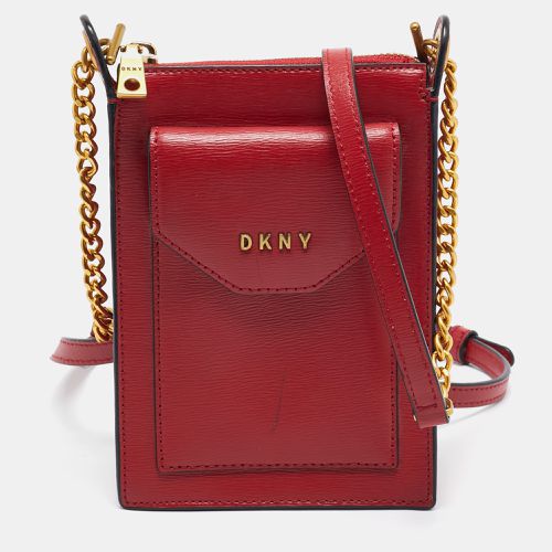 Leather Alexa Phone Crossbody Bag - Dkny - Modalova