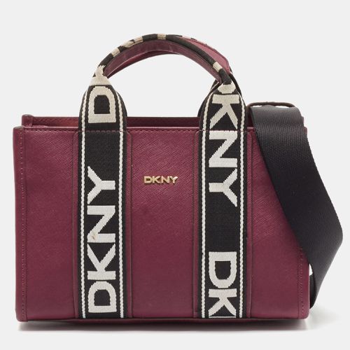 Saffiano Leather Small Cassie Tote - Dkny - Modalova