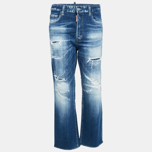 Washed Denim Rip Detail Jeans S Waist 31" - Dsquared2 - Modalova