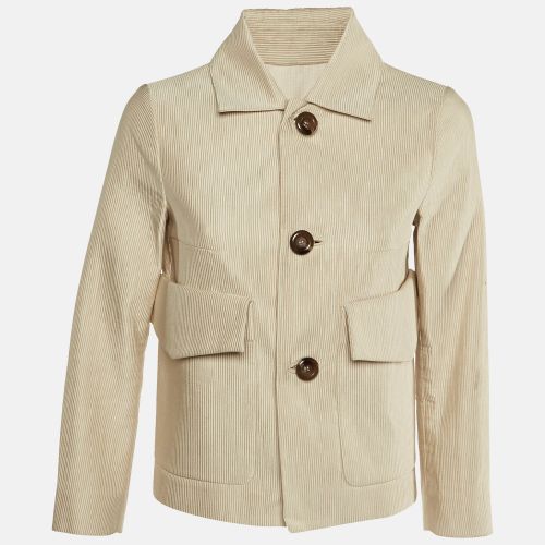 Dsquared2 Beige Corduroy Button Front Jacket M - Dsquared2 - Modalova