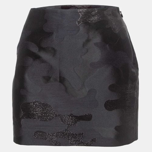 Dsquared2 Black Jacquard Silk Blend Mini Skirt M - Dsquared2 - Modalova