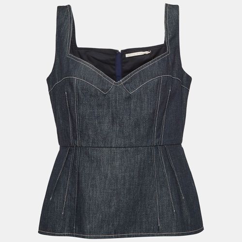 Emilia Wickstead Blue Apple Denim Bustier Top L - Emilia Wickstead - Modalova