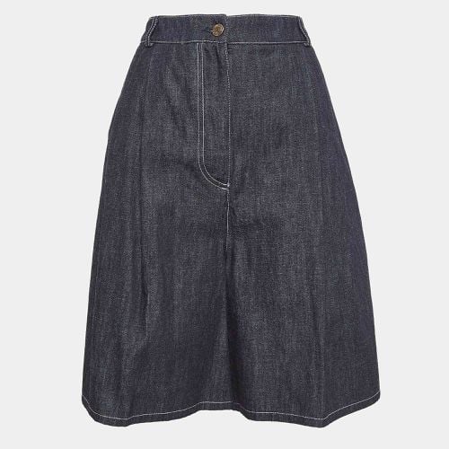 Emilia Wickstead Navy Denim Flared Shorts M - Emilia Wickstead - Modalova