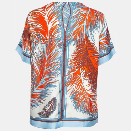 Emilio Pucci Multicolor Tropical Print Silk Top S - Emilio Pucci - Modalova