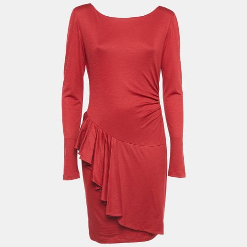 Emilio Pucci Red Jersey Drape Style Short Dress M - Emilio Pucci - Modalova