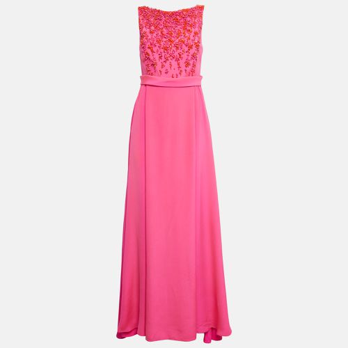 Bright Silk Embellished Sleeveless Maxi Dress S - Emilio Pucci - Modalova