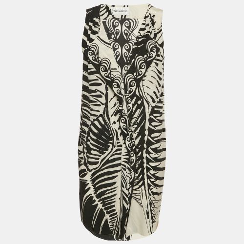 Emilio Pucci White Printed Silk Sleeveless Mini Dress S - Emilio Pucci - Modalova