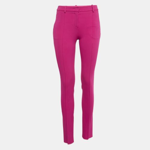 Emilio Pucci Pink Jersey Pintuck Detail Trousers S - Emilio Pucci - Modalova