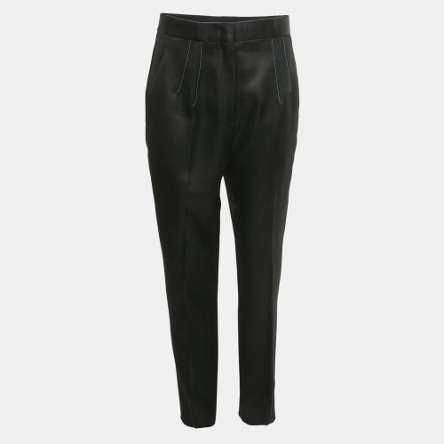 Emilio Pucci Black Wool Blend Trousers M - Emilio Pucci - Modalova