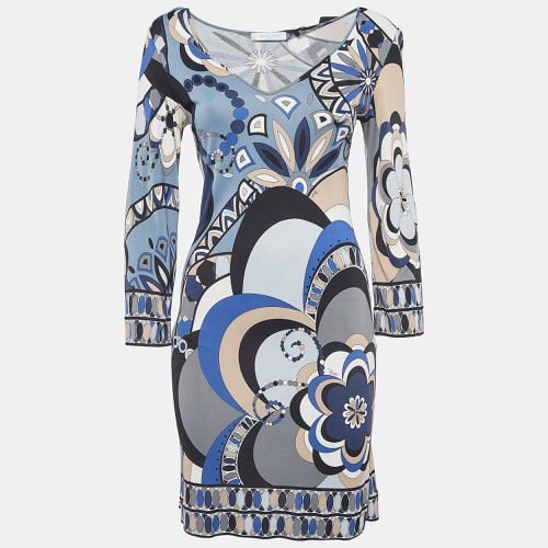 Emilio Pucci Multicolor Print Jersey Dress S - Emilio Pucci - Modalova