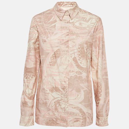 Emilio Pucci Printed Cotton Long Sleeve Shirt S - Emilio Pucci - Modalova