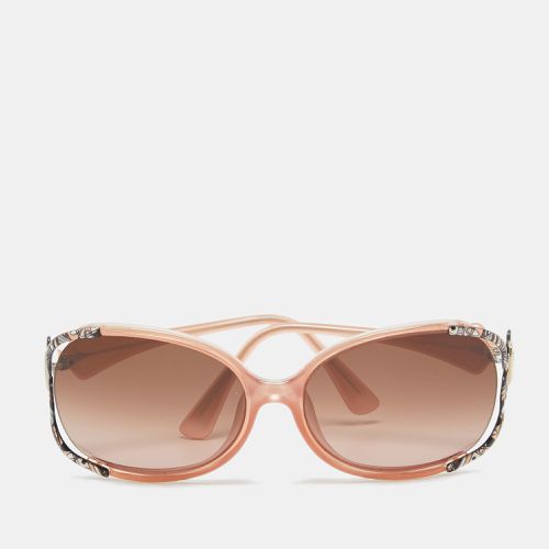 Emilio Pucci Orange EP608S Logo Oversized Sunglasses - Emilio Pucci - Modalova